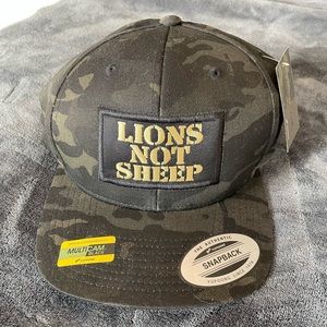 Lions not Sheep trucker hat